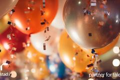globos decorativos de fiesta.