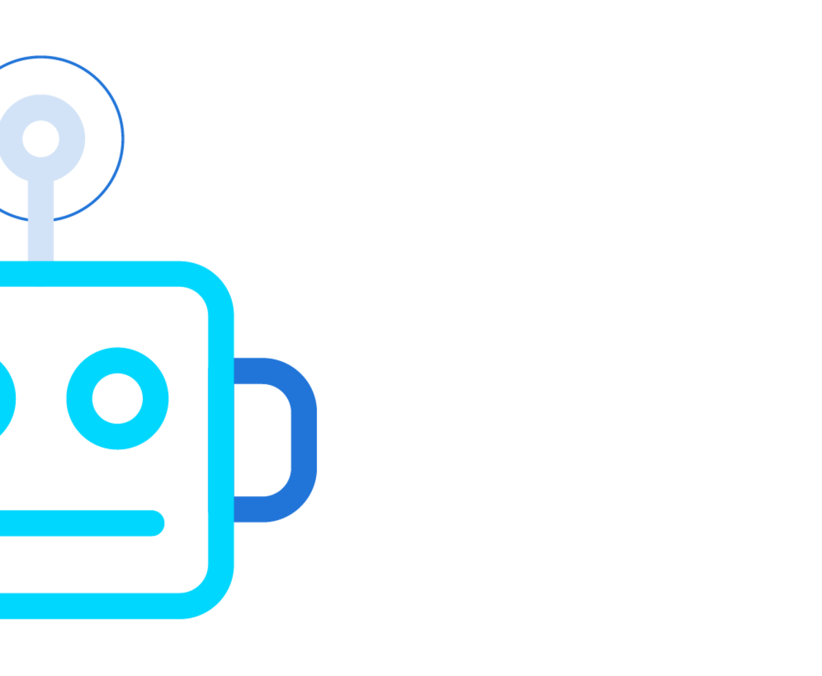 logo robot.